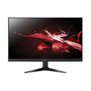 Acer monitor gaming 23.8`` led nitro qg1 qg241y, frequenza 75hz, tempo di risposta 1 ms, display 1920 x 1080 full hd