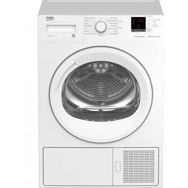 Beko drx837wi asciugatrice a pompa di calore classe energetica a+++ capacita` di carico 8 kg motore prosmart inverter optisense
