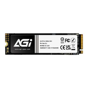 AGI SSD AI298 - 1TB SSD M.2 PCIe Gen3x4 NVMe 2280 (R:2570- W:2070)