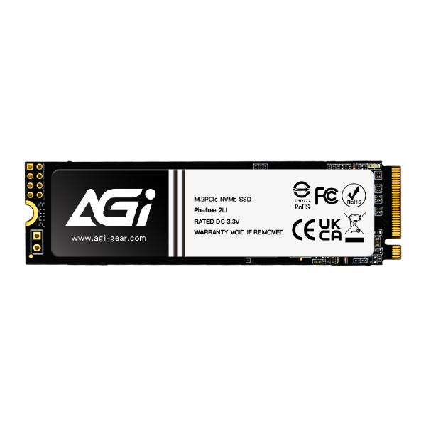 AGI SSD AI298 - 1TB SSD M.2 PCIe Gen3x4 NVMe 2280 (R:2570- W:2070)
