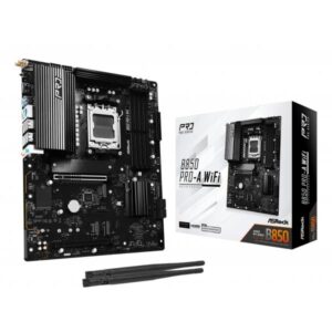 MB Asrock AM5 B850 Pro-A WiFi- 4*DDR5 4*SATA3- 4*M.2- HDMI- Type-C- WiFi 6E + BT- ATX