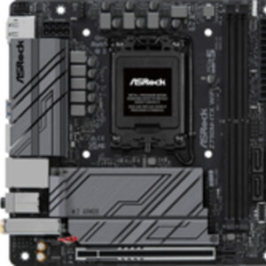MB Asrock 1700 Intel Z790M ITX WIFI  2xDDR5- 4xSATA3 Hyper M.2- HDMI  DP eDP- mini ITX