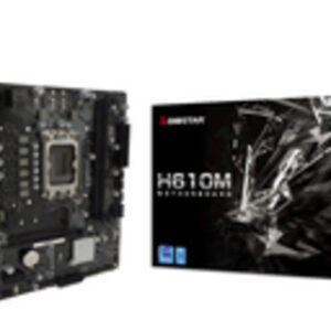 MB BIOSTAR 1700 Intel H610M- 2xDDR4- 4SATA3 HDMI- DP- Type-C front- GbE Lan- MATX