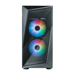 Case CMP 320- USB3.2+USB2.0-2x2.5"/3.5"HDD 2x2.5"SSD-2x120mm ARGB Front Fans-Rad. Supp.-NO PSU