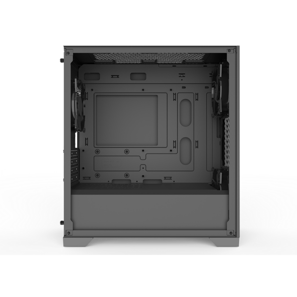 Case ELITE 301 - mATX- USB3- Type-C- 3x Fan Black