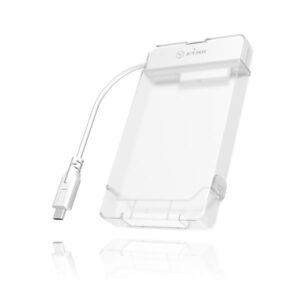 ICY BOX Case Esterno per SSD/HDD 2.5" a 1x USB 3.2 Gen1 Type-C- inclusa protezione