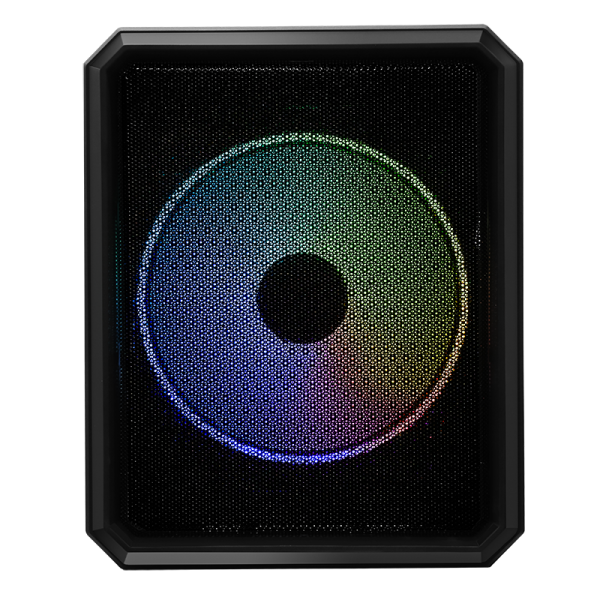 Case QBO 8 EVO - Micro ATX- USB3- 200+120mm ARGB fan- Card Reader- 3x Trasp Window