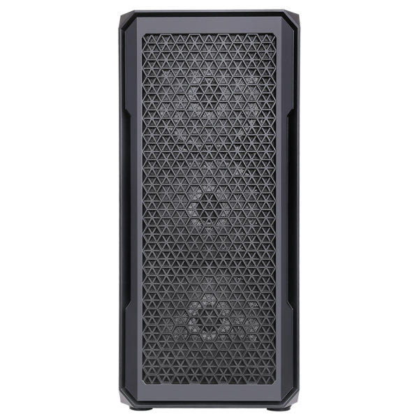 Case SIX TRIANGLE - Gaming Middle Tower- 4x12cm ARGB fan- USB3- Side Panel Temp Glass