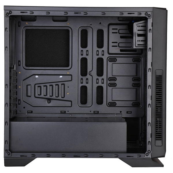 Case SYLENT 07 EVO - Silent Middle Tower- Type-C- 2xUSB3- Card Reader- 3x12cm fan- fan control- 0.7mm- rivest. fonoassorbente