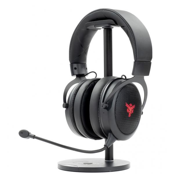 Cuffie Gaming H500W2 - Wireless 2.4G- 7 Colori LED- Mic removibile- (stand non incluso)