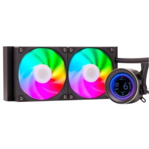 Dissipatore a liquido ARCTIC SPHERE LCD 240 - 240mm- Skt Universale- PWM fan- LCD 2.8" con software