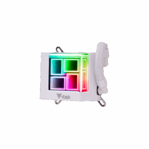 Dissipatore a liquido HYDRO CUBE 240W - 240mm- Skt Universale- PWM fan- ARGB- White Edition