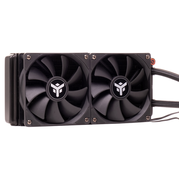 Dissipatore a liquido ICECORE 240 - 240mm- Skt Universale- PWM Black fan