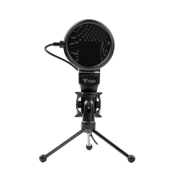 Microfono a Condensatore M100 - USB- treppiede- filtro antipop e spugna- audio professionale