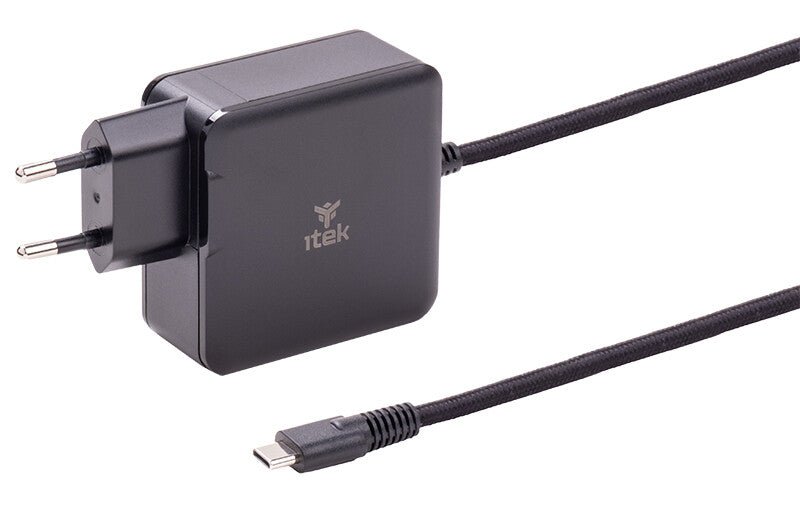 Alimentatore a muro per Notebook e Dispositivi USB-C- PD - 65W- Tecnologia GaN