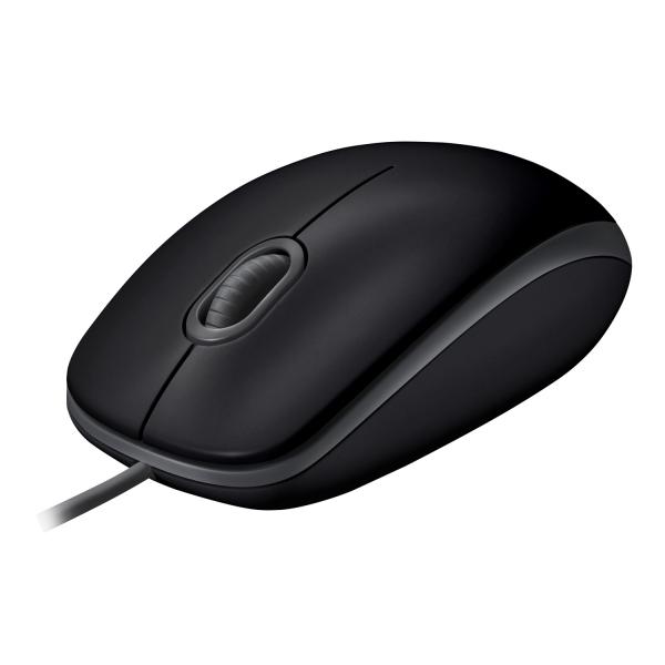 Mouse LOGITECH OEM - B110- USB- Ottico- 1000DPI- Silent- Nero