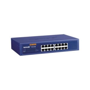 Tenda SWITCH BUSINESS TEG1016D - IEEE 802.3uxab- 16x Self Adjust RJ45 Gigabit- Capacità 32Gbps- Protez fulm 6KV su ogni porta