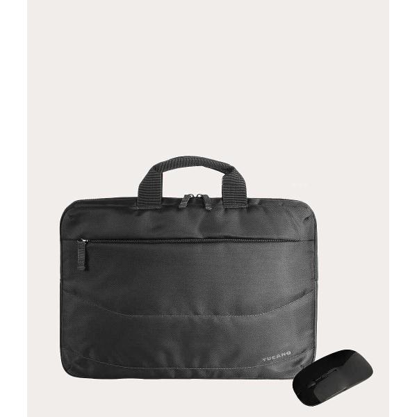 TUCANO Borsa Borsa idea pc bag 13_14" Nero/Black+ mouse Notebook 13"/14" Nero