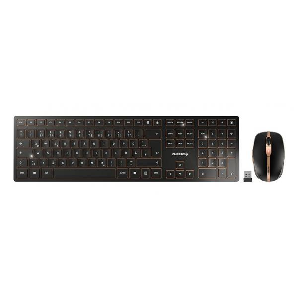 Cherry DW 9100 SLIM - set tastiera e mouse - wireless