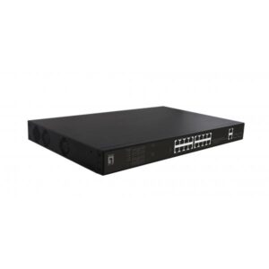LevelOne GEP-2021 - Switch - 16 x 10/100/1000 (PoE)