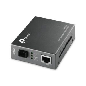 TP-LINK MC111CS - Medienkonverter - 100Mb LAN - 10Base-T, 100Base-FX, 100Base-TX - RJ-45 / SC Single-Modus - bis zu 20 km - 1550 (TX)