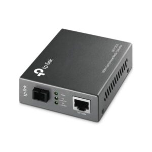 TP-LINK MC112CS - convertitore multimediale - 100Mb LAN - 10Base-T, 100Base-FX, 100Base-TX - RJ-45 / SC single mode - fino a 20 km - 1310 (TX)