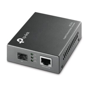 TP-LINK MC220L - Convertitore multimediale - 1GbE - 1000Base-LX, 1000Base-SX, 1000Base-LH - RJ-45 / SFP (mini-GBIC)