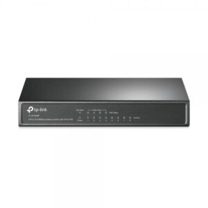 TP-LINK TL-SF1008P - Switch - 4 x 10/100 (PoE)