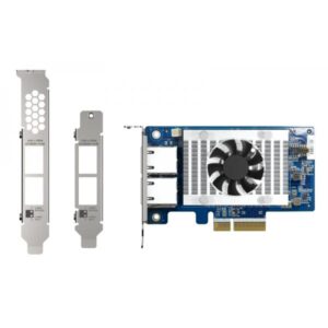 QNAP QXG-10G2T-X710 - Adattatore di rete - PCIe 3.0 x4 a basso profilo