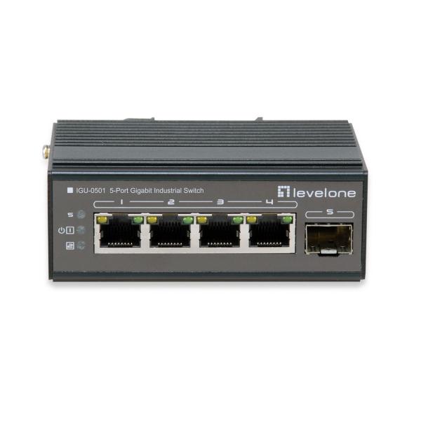 LevelOne IGU-0501, Gigabit Ethernet (10/100/1000), Alimentazione su Ethernet (PoE)