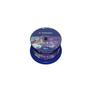 Verbatim 50 x DVD+R DL - 8,5 GB 8x - superficie stampabile con stampante a getto d'inchiostro