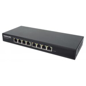 Intellinet IPS-08G-85W - Switch - non gestito - 8 x 10/100/1000 (PoE+)