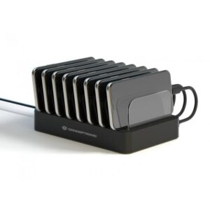 Conceptronic OZUL - stazione di ricarica - 75 watt - PD 3.0 - 8 porte di uscita (6 x USB, 2 x USB-C)