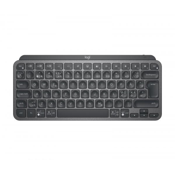 Logitech MX Keys Mini - Ufficio - Tastiera - retroilluminata - wireless - Bluetooth - QWERTY - Nordica (danese/finlandese/norvegese/svedese)