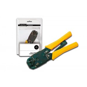Pinza a crimpare Multi Modular DIGITUS, interamente in metallo
