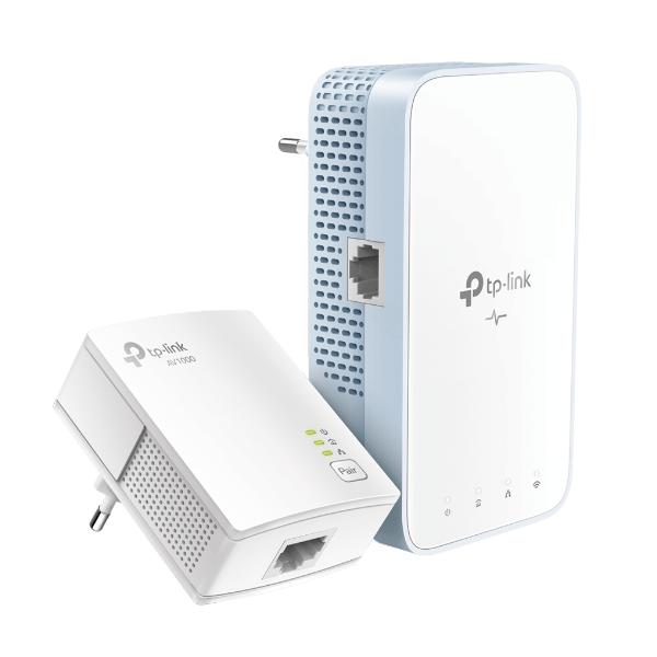 TP-LINK AC750 AV1000 Kit adattatore Powerline WLAN Gigabit, 1000 Mbit/s, IEEE 1901, IEEE 802.3, IEEE 802.3ab, IEEE 802.3u, Tipo E/F, Gigabit Ethernet, 10.100.1000 Mbit/s, Wi-Fi 5 (802.11ac)