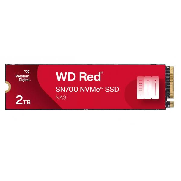 WD Red SN700 WDS200T1R0C - SSD - 2 TB - interno - M.2 2280 - PCIe 3.0 x4 (NVMe)