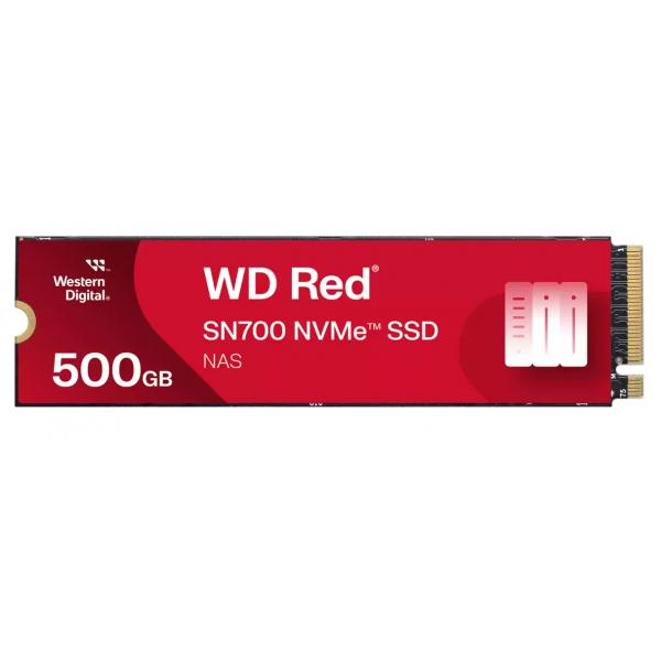 WD Red SN700 WDS500G1R0C - SSD - 500 GB - interno - M.2 2280 - PCIe 3.0 x4 (NVMe)