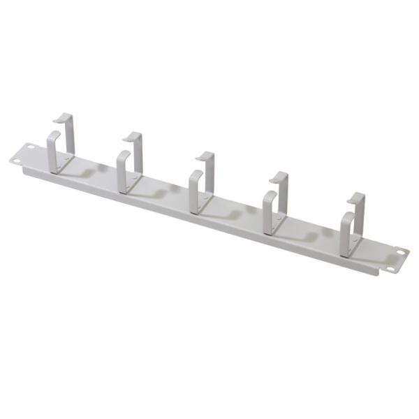 Pannello di gestione cavi DIGITUS con staffe di gestione cavi per armadi da 483 mm (19"), 1U