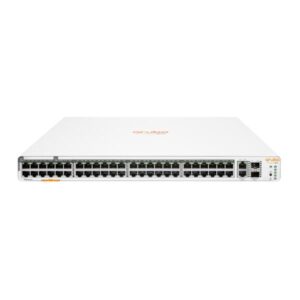 Switch HPE Networking Instant On 1960 48G 40p Classe4 8p Classe6 PoE 2XGT 2SFP+ 600W - Switch - gestito - 48 x 10/100/1000 + 2 x 10 Gigabit SFP+ + 2 x 100/1000/10GBase-T - montabile su rack - PoE (600 W)