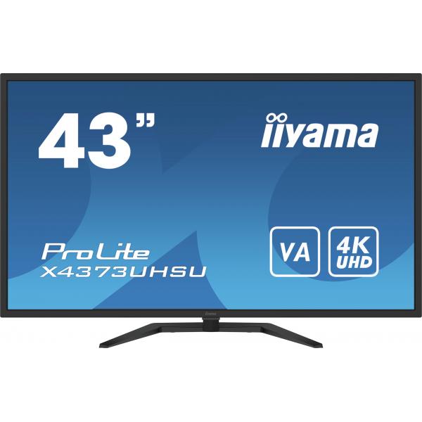 Iiyama ProLite X4373UHSU-B1 - Monitor LED - 109,2 cm (43")