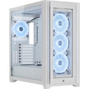 Corsair iCUE 5000X RGB QL Edition - Mid tower - pannello laterale con finestra (vetro temperato)
