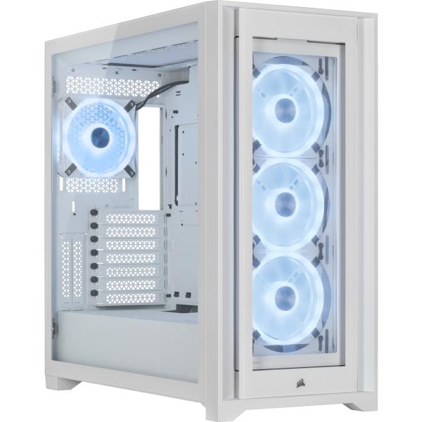Corsair iCUE 5000X RGB QL Edition - Mid tower - pannello laterale con finestra (vetro temperato)