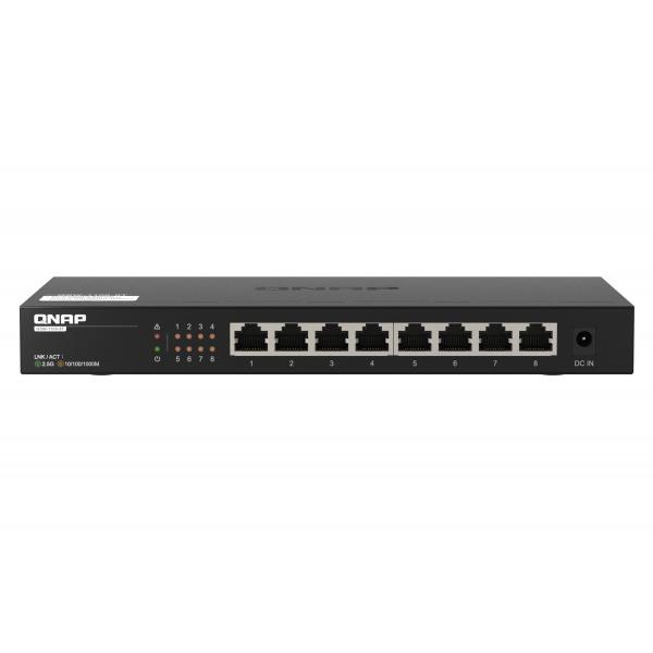 QNAP QSW-1108-8T - Switch - non gestito - 8 x 10/100/1000/2,5G