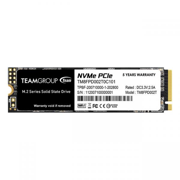 Team Group MP33 Pro - SSD - 2 TB - interno - M.2 2280 - PCIe 3.0 x4 (NVMe)