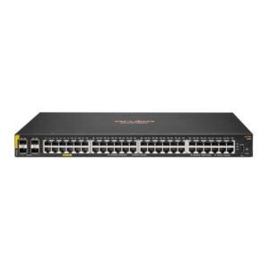 Switch HPE Aruba 6000 48G Classe 4 PoE 4SFP 370 W - Switch - gestito - 48 x 10/100/1000 (PoE+)