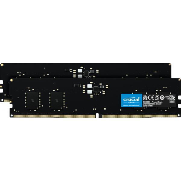 Crucial DDR5 - Kit - 16 GB: 2 x 8 GB - DIMM 288 PIN