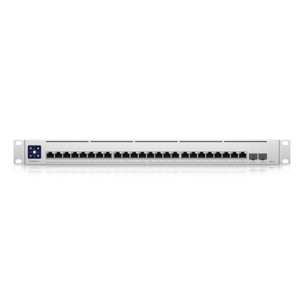 Ubiquiti UniFi Enterprise XG 24 - Switch - L3 - managed - 24 x 100/1000/2.5G/5G/10GBase-T + 2 x 25 Gigabit SFP28 (Uplink)