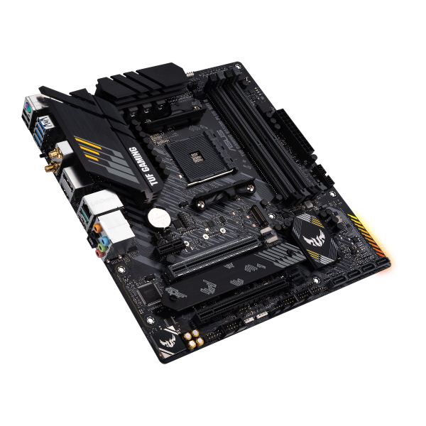 ASUS TUF GAMING B550M-PLUS WIFI II - scheda madre - micro ATX - Socket AM4 - Chipset AMD B550 - USB-C Gen2, USB 3.2 Gen 1, USB 3.2 Gen 2 - 2.5 Gigabit LAN, Wi-Fi 6, Bluetooth - grafica integrata (CPU richiesta)
