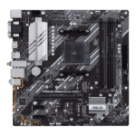 ASUS PRIME B550M-A WIFI II - scheda madre - micro ATX - Socket AM4 - Chipset AMD B550 - USB 3.2 Gen 1, USB 3.2 Gen 2 - Gigabit LAN, Wi-Fi 6, Bluetooth - grafica integrata (CPU richiesta)